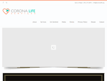 Tablet Screenshot of coronalife.org